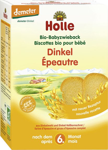 Holle Bizcocho integral de espelta BIO