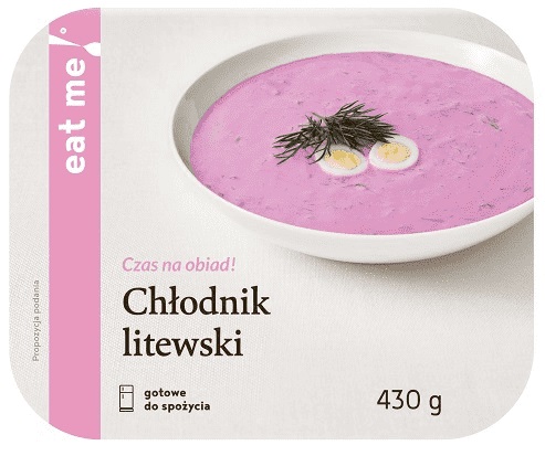 ¡Cómeme! Sopa fría lituana