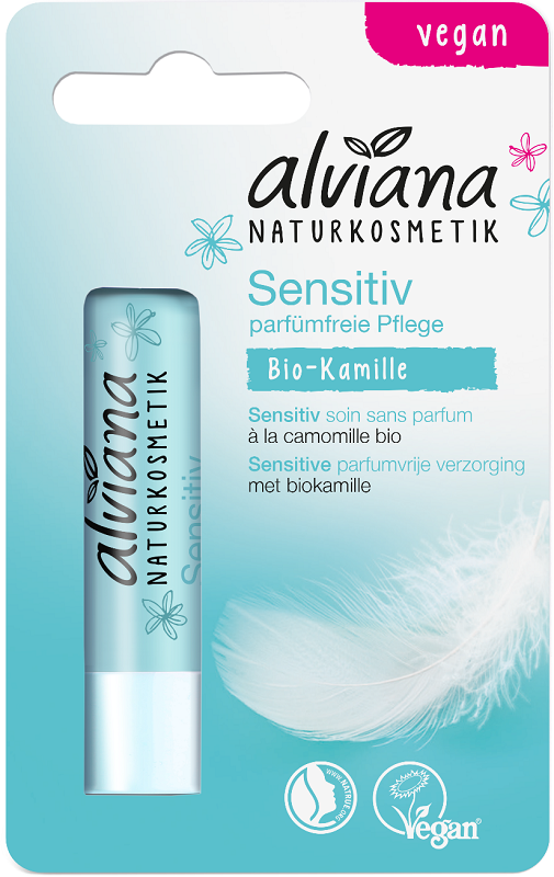 Alviana Balsam do ust Sensitive z rumiankiem i nagietkiem