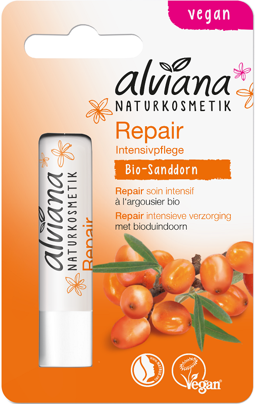 Alviana Repair bálsamo labial con espino amarillo