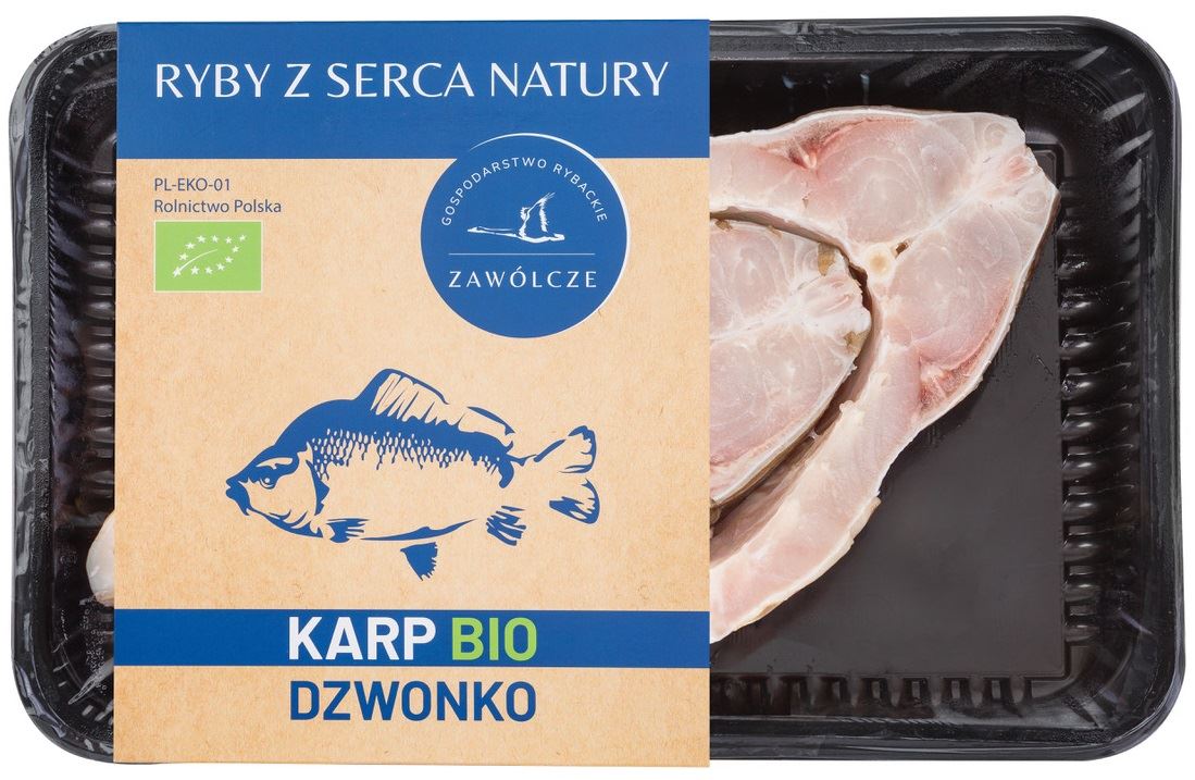 Ryby z Serca Natury Karp świeży dzwonko BIO