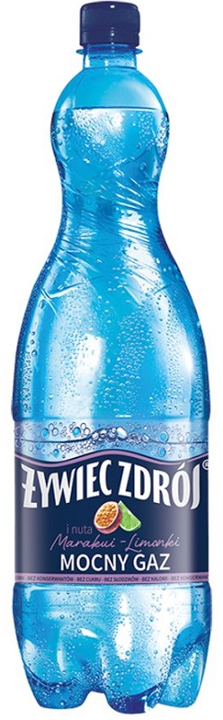 Żywiec Zdrój Mocny Gaz i Nuta Marakui - Limonki woda