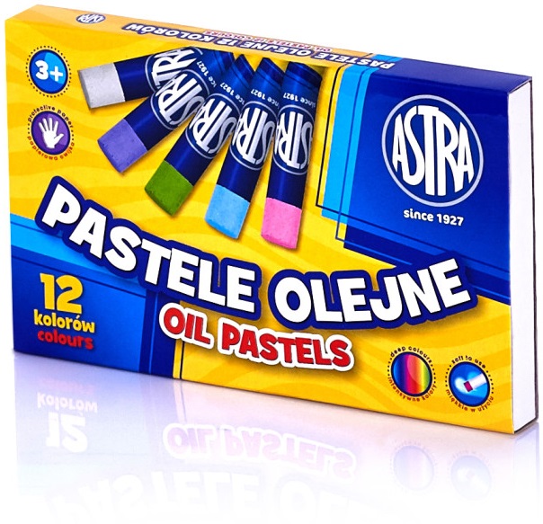 Astra Oil pastels 12 colors