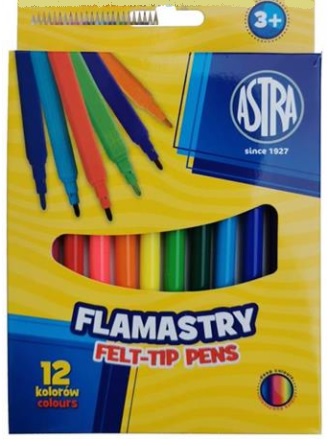 Astra Felt-tip pens 12 colors