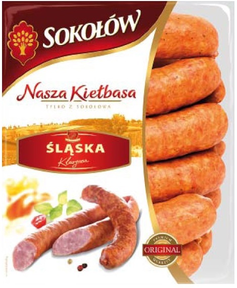 Sokołów Nasza Kiełbasa Śląska klasyczna