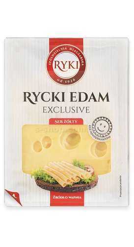 Lonchas de queso Ryki Edam