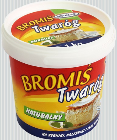 Bromilk Bromiś Тройной молотый творог