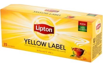 Lipton Yellow Label té negro express