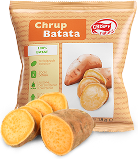 Crispy Natural Chrup Batata suszone chipsy z batata