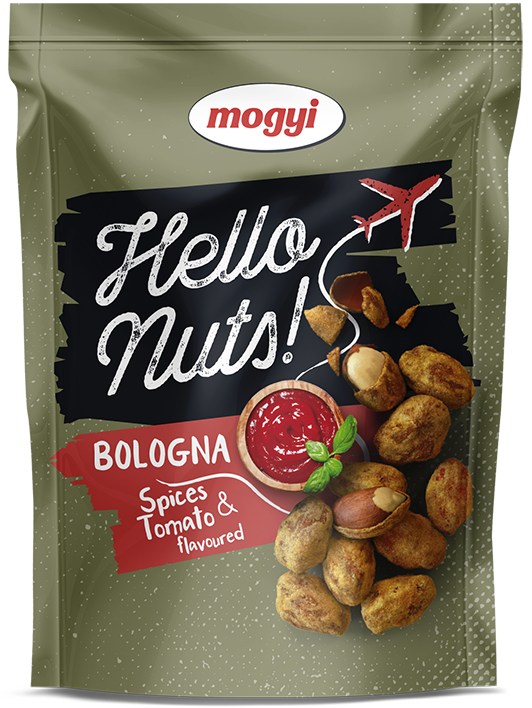 Mogyi Hello Nuts Orzeszki ziemne w panierce o smaku włoskich pomidorów