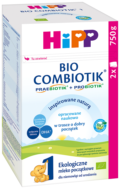 HIPP 1 BIO COMBIOTIK Стартовое молоко
