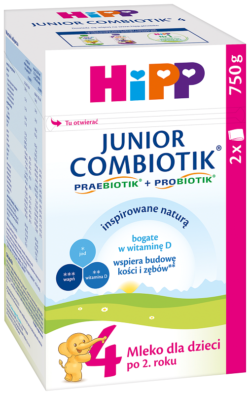 HIPP 4 JUNIOR COMBIOTIK Mleko dla dzieci