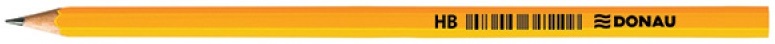 Donau Wooden pencil, varnished HB, yellow