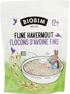 Biobim Gachas finas orgánicas sin leche