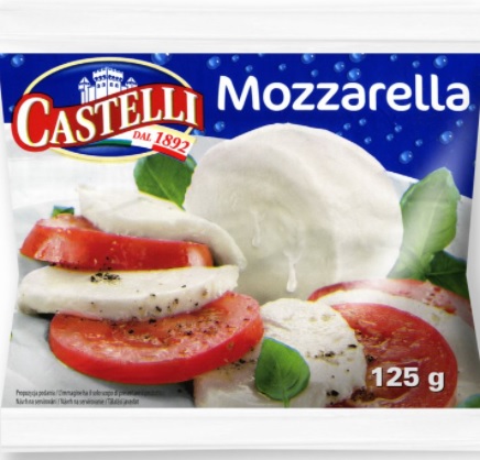Queso mozzarella Castelli Classic