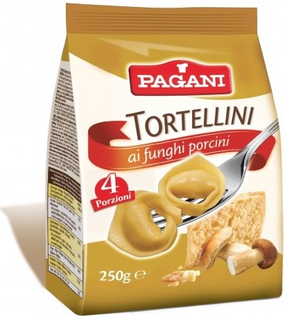 Tortellini Pagani con Champiñones