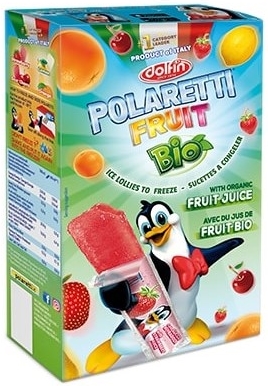 Dolfin Helado de agua para congelar 10x40ml BIO