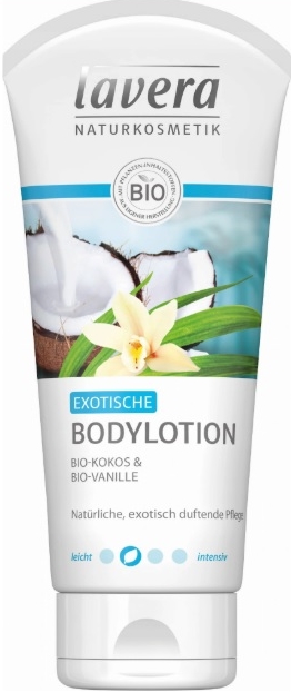 Lavera Organic body lotion with vanilla and coconut