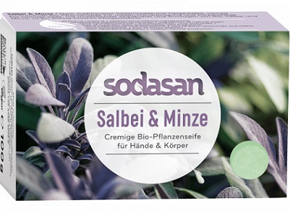 Sodasan Bio Salbei und Minzseife