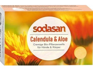 Sodasan Ecological calendula soap and aloe