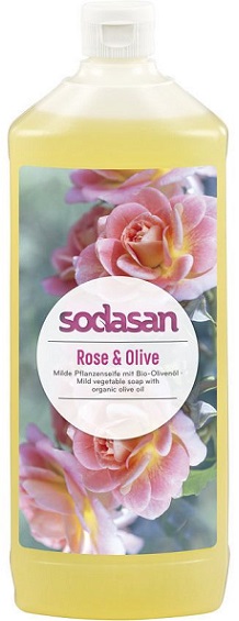 Sodasan Rose-Oliven-Flüssigseife