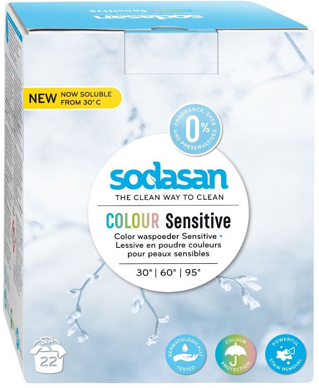 Sodasan Universal washing powder, color sensitive BIO