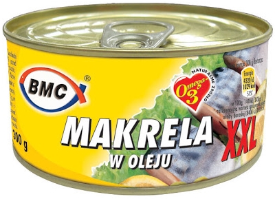 B.M.C. Makrela w oleju XXL