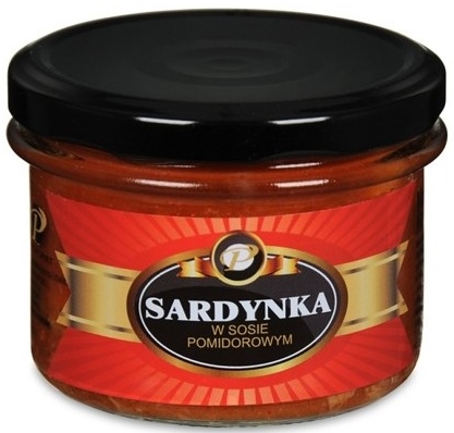 Petropata de sardina en salsa de tomate