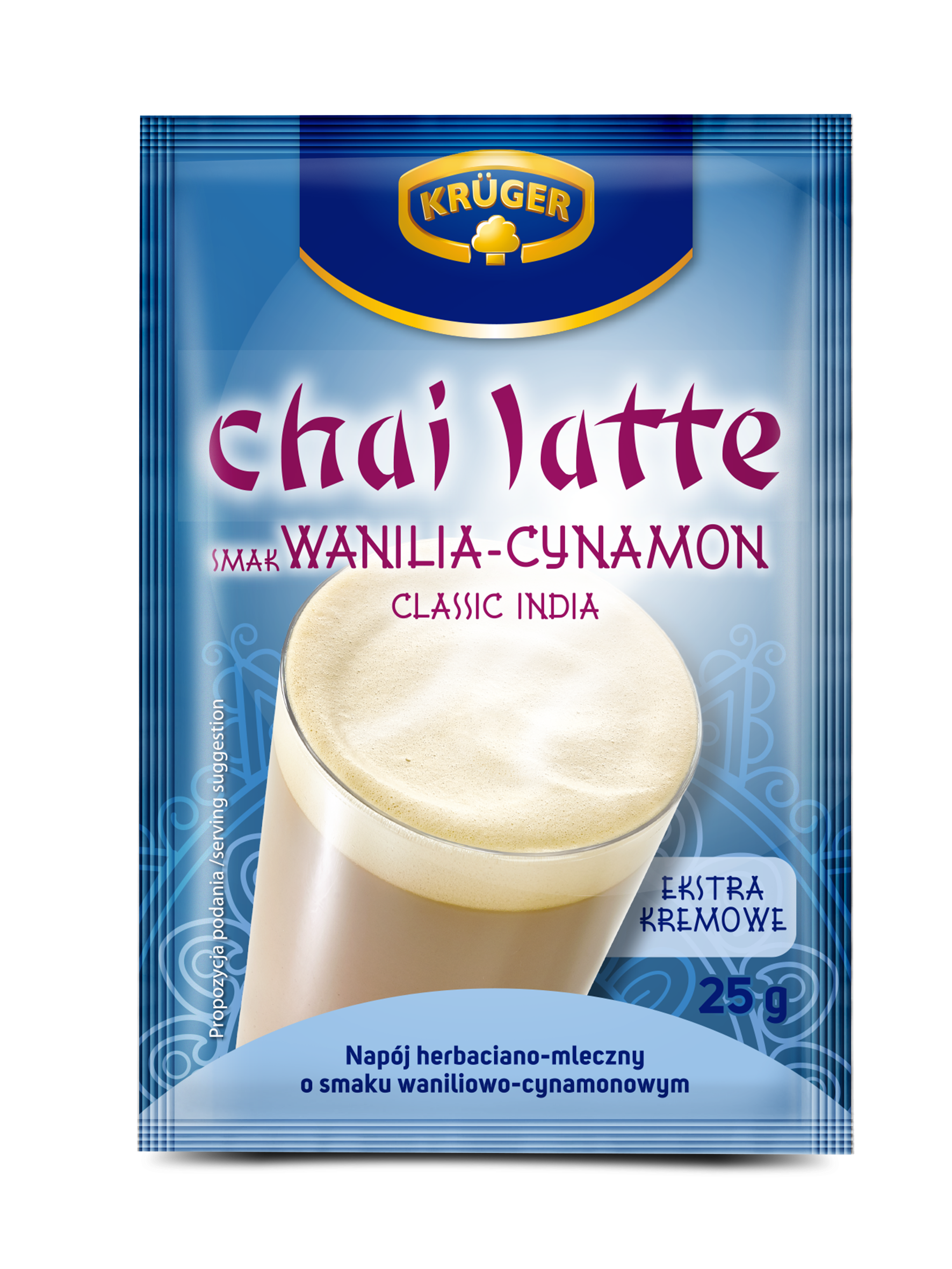 Krüger Chai Latte smak wanilia-cynamon