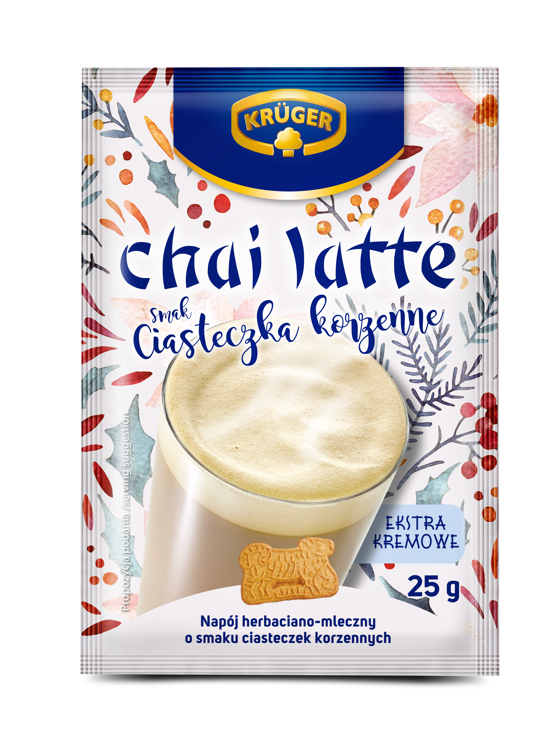Galletas de especias con sabor Krüger Chai Latte