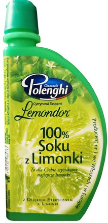 Polenghi 100% soku z limonki