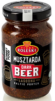Roleski Musztarda Dark Beer linia Street Food, NOWOŚĆ łagodna