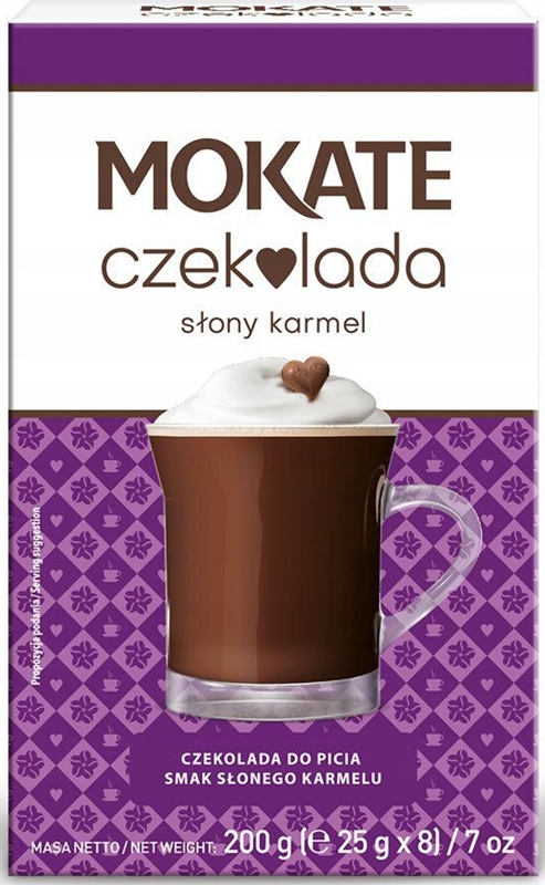 Mokate czekolada do picia smak słonego karmelu