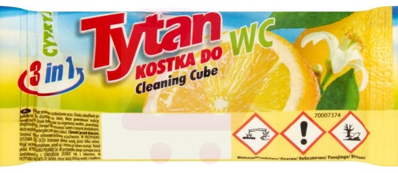 Tytan Zweiphasiger Toilettenblock, Zitrone liefern