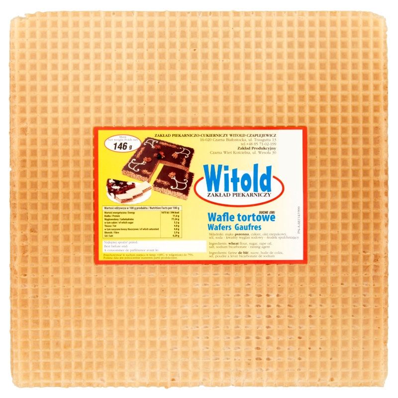 Czaplejewicz Wafle tortowe