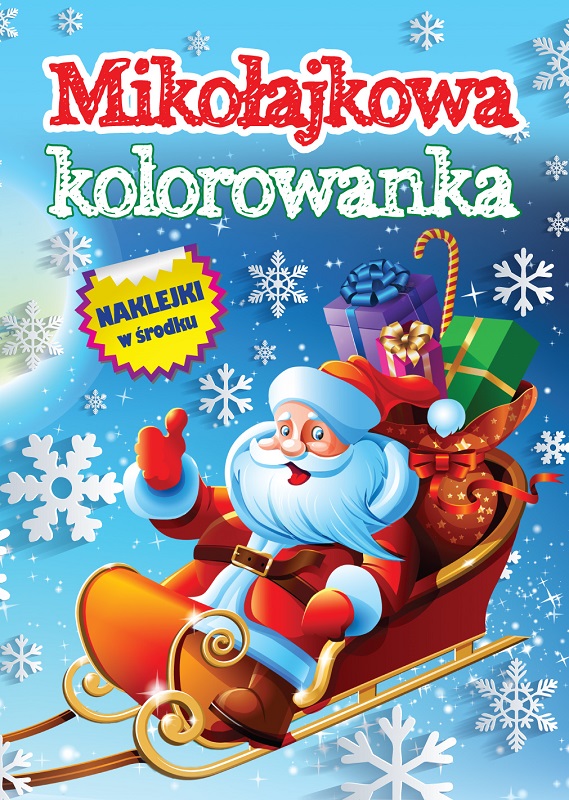 Weihnachtsmann Malvorlagen Wydawnictwo MD