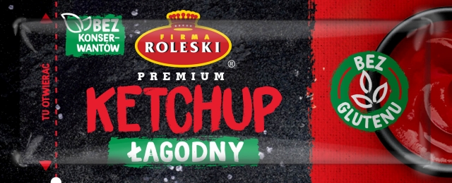 Roleski Ketchup sobre suave