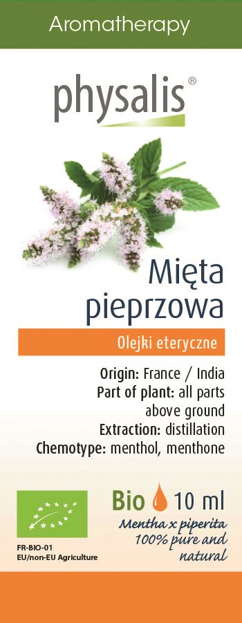 Physalis Olejek eteryczny mięta pieprzowa BIO