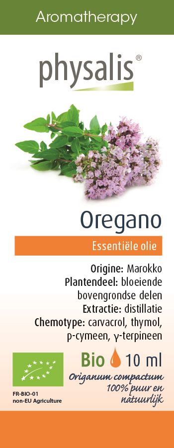 Aceite esencial de Physalis Orégano BIO