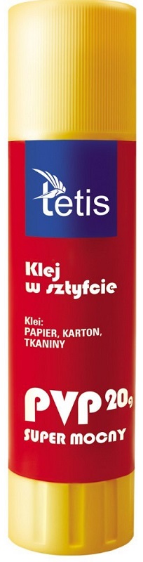 Tetis Klej w sztyfcie PVP supermocny