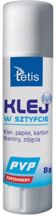 Tetis Klej w sztyfcie PVP supermocny
