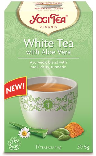 Yogi Tea Té blanco con aloe BIO