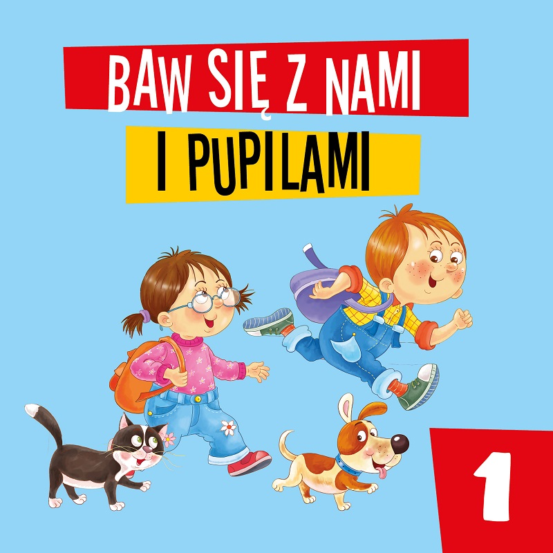 Baw się z nami i pupilami 1 kolorowanka Wydawnictwo MD
