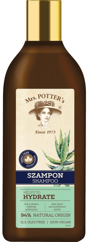 Mrs Potters Shampoo for dry hair
