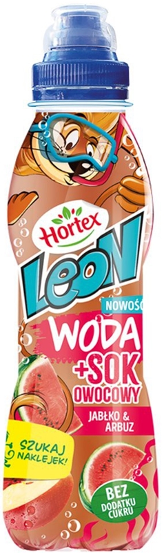 Hortex Leon Napój owocowy jabłko-arbuz