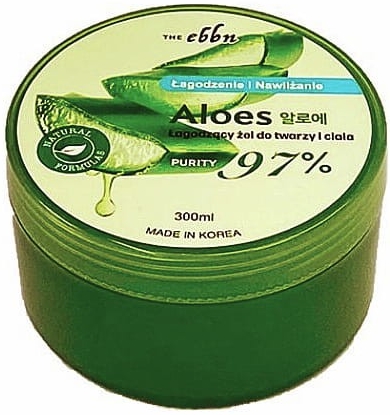 THE EBBN ALOES soothing face and body gel