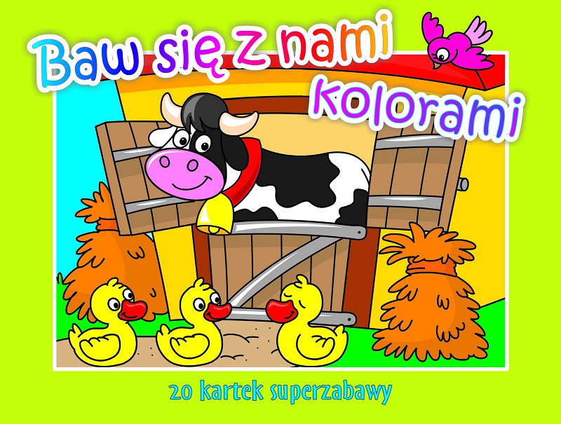 Baw się z nami kolorami kolorowanka Wydawnictwo MD