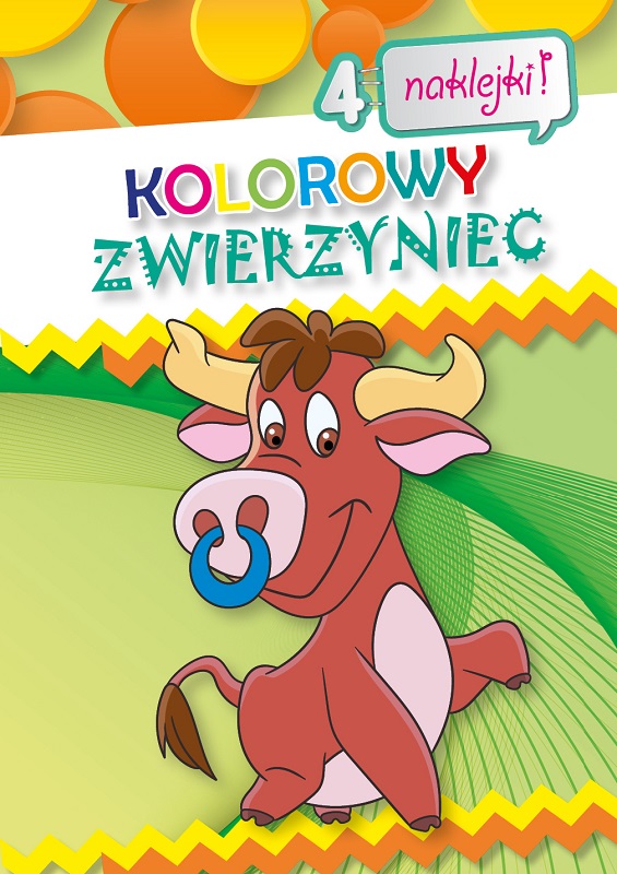 Colorful zoo 4 coloring page Wydawnictwo MD
