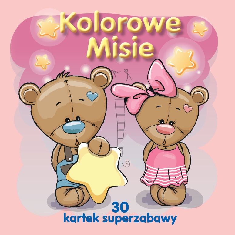 Kolorowe misie.Kolorowanka Wydawnictwo MD