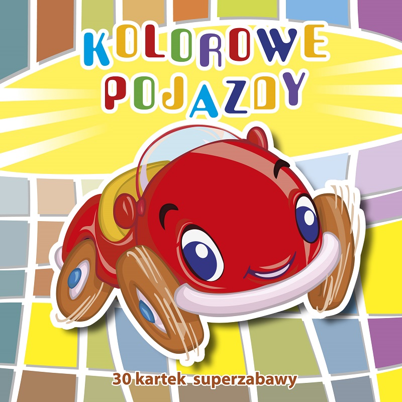 Kolorowe pojazdy. Kolorowanka Wydawnictwo MD